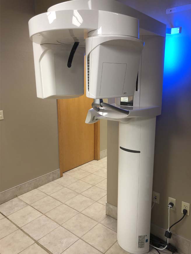 X-ray machine and intra-oral sensors